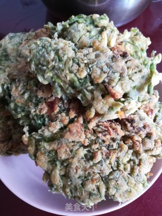 槐花饼的做法