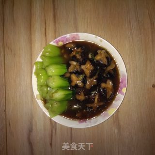香菇油菜的做法
