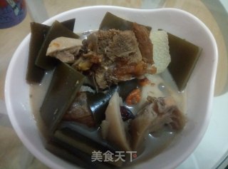 海带排骨汤的做法