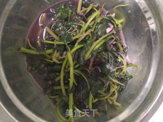 蒜蓉苋菜的做法
