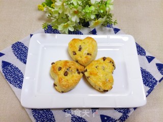 淡奶油巧克力豆司康的做法