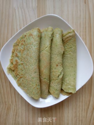 芹菜鸡蛋饼的做法