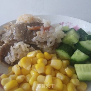 番茄腊肉饭的做法