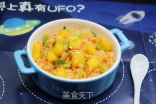 菠萝炒饭的做法
