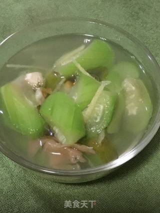 丝瓜干贝汤的做法
