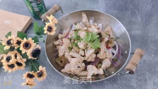干锅花菜的做法