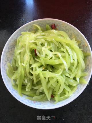 凉拌莴笋的做法