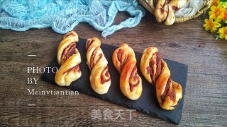 豆沙面包棒的做法