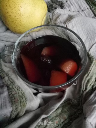 桑葚雪梨糖水的做法