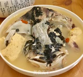 砂锅鱼头豆腐的做法