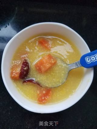 胡萝卜玉米粥的做法