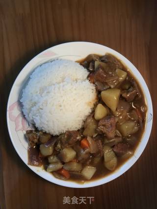 牛肉咖喱饭的做法