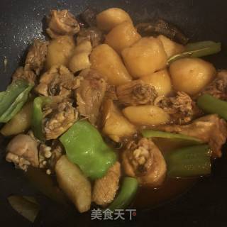 小鸡炖土豆的做法