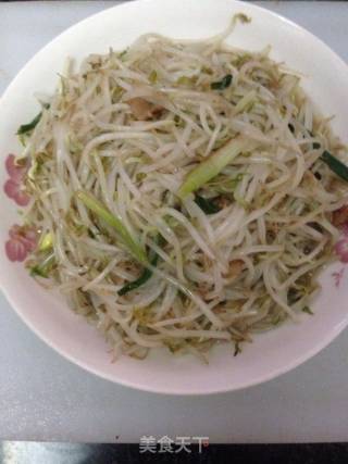 炒绿豆芽的做法