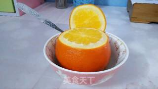 盐蒸橙的做法