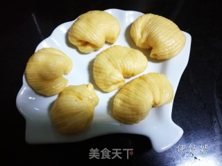 小贝壳馒头的做法