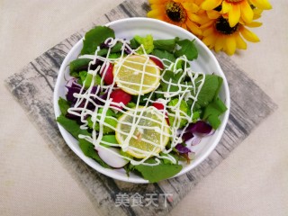 蔬菜柠檬沙拉