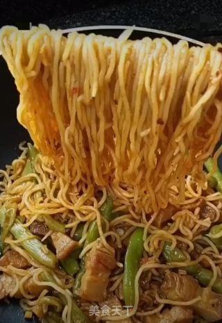 豆角焖面的做法
