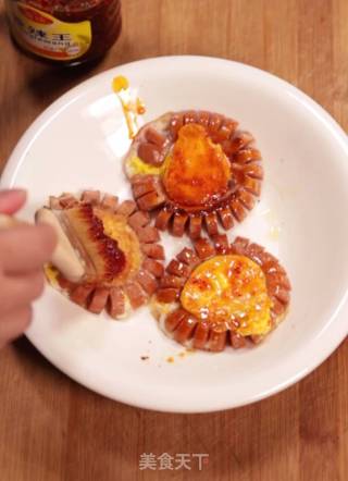 火腿鸡蛋饼的做法