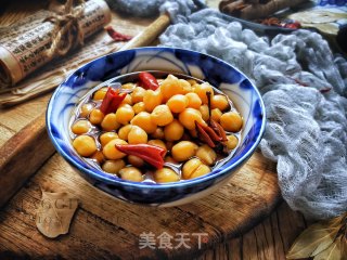 快手卤汁鹰嘴豆的做法