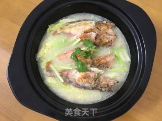 石干鱼白菜汤的做法