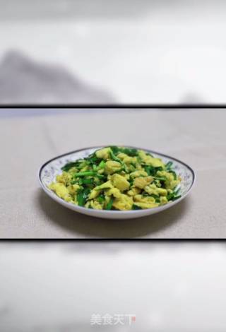 韭菜炒鸡蛋的做法