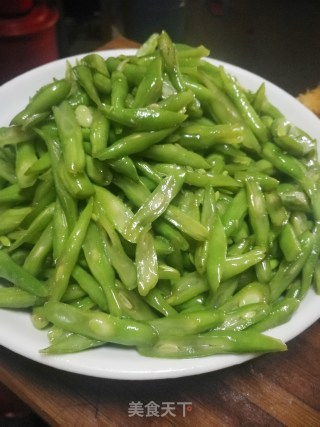 清炒芸豆的做法