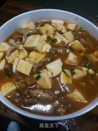 肉末豆腐的做法