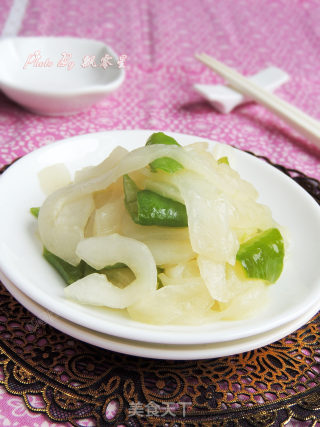 素炒菜瓜的做法