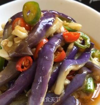 凉拌茄子的做法