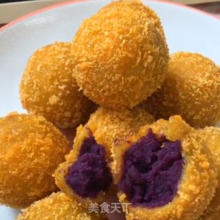 紫薯红薯糕的做法