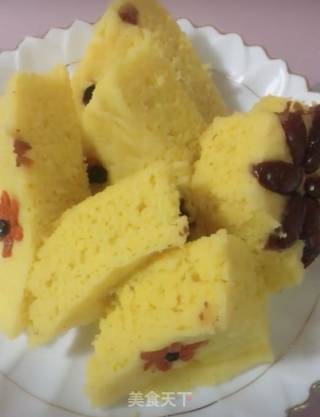 玉米面发糕的做法