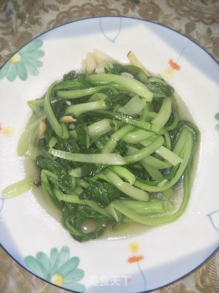 清炒小白菜的做法