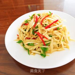 素炒茭白的做法