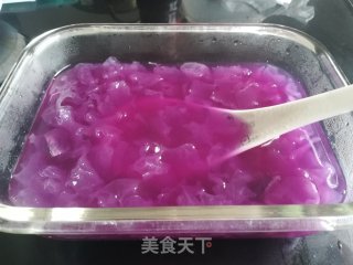 紫薯银耳羹的做法