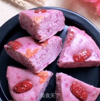 紫薯发糕的做法