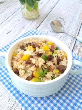 牛肉炒饭的做法