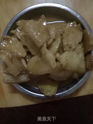 沙姜腐乳焖回锅肉的做法