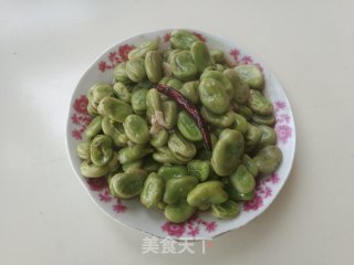 蒜香蚕豆米的做法