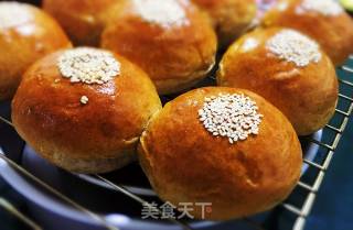 全麦餐包的做法