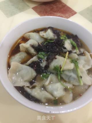 酸汤水饺的做法