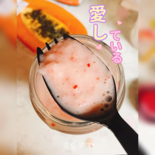 木瓜奶昔的做法