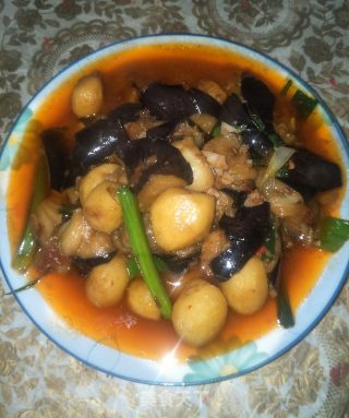 酱烧土豆茄块的做法