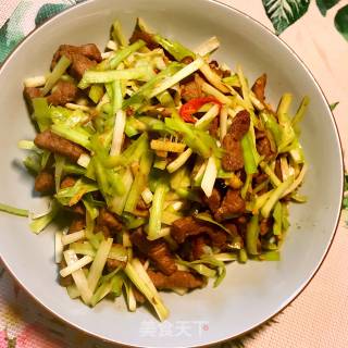 韭黄牛肉的做法