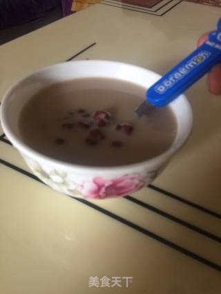 红豆奶茶的做法