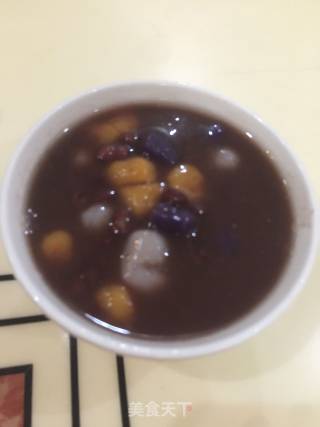 红豆芋圆的做法