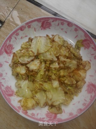 干煸包菜的做法