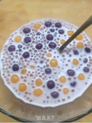 西米芋圆露的做法