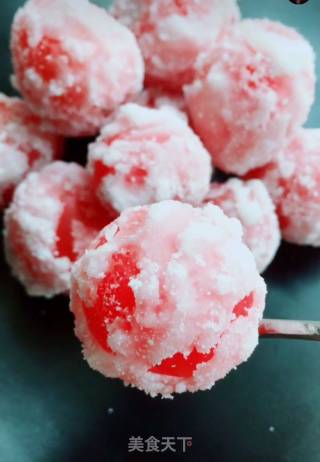 小西红柿糖雪球的做法