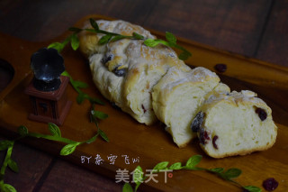 蔓越莓软欧的做法